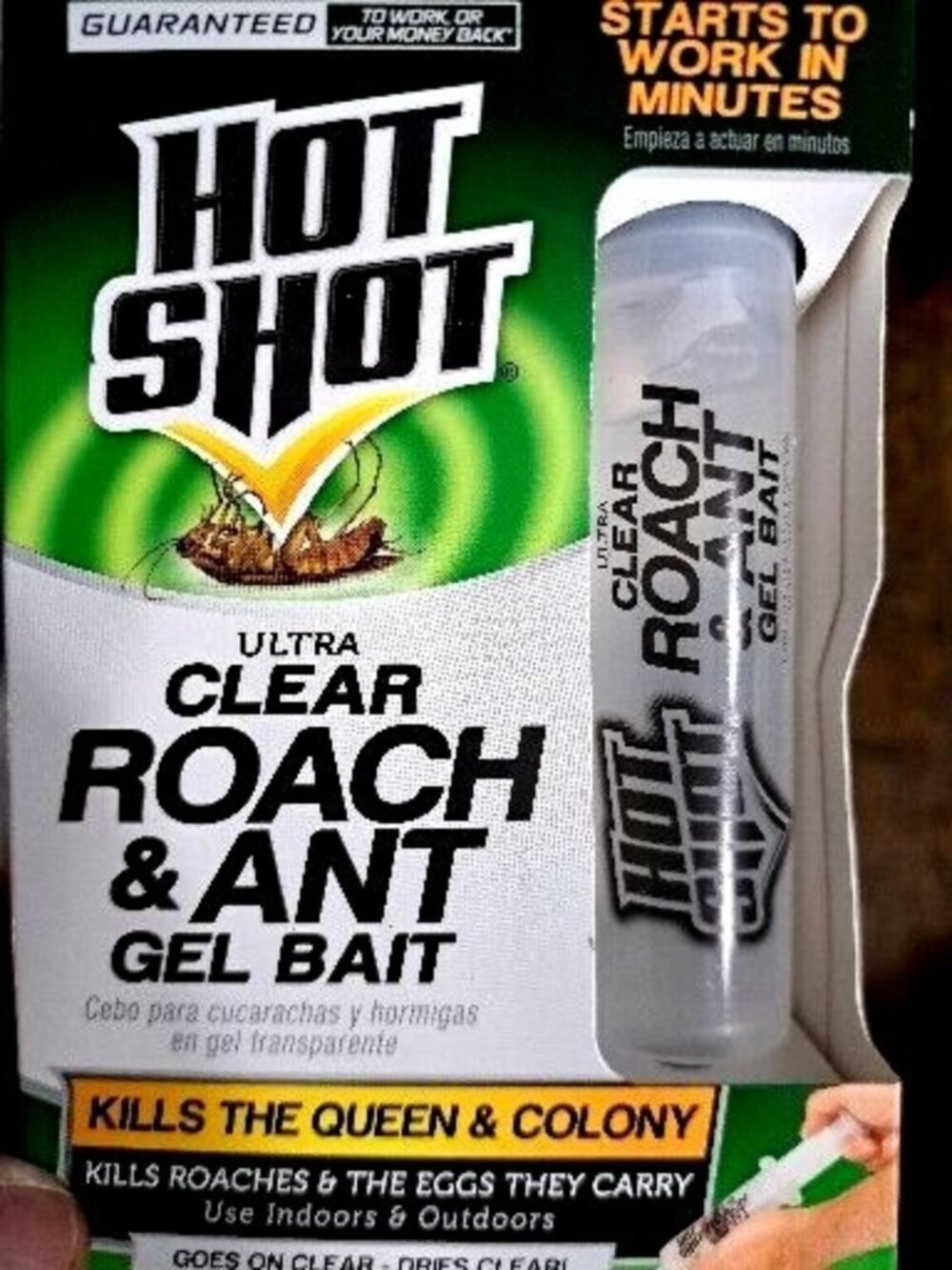 Hot Shot Ultra Clear Roach‎ & Ant Gel Bait